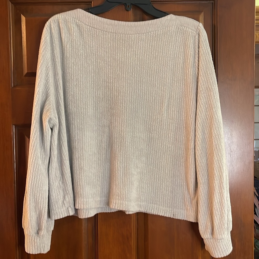 Amour Vert French terry blouse M - Picture 5 of 5